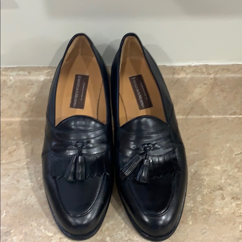 Johnston & Murphy’s hand made deerskin sole